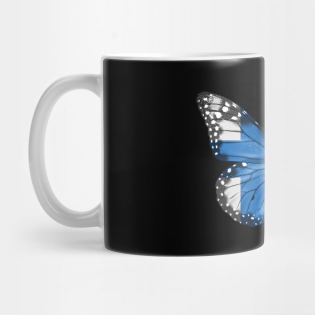 Finnish Flag  Butterfly - Gift for Finnish From Finland by Country Flags